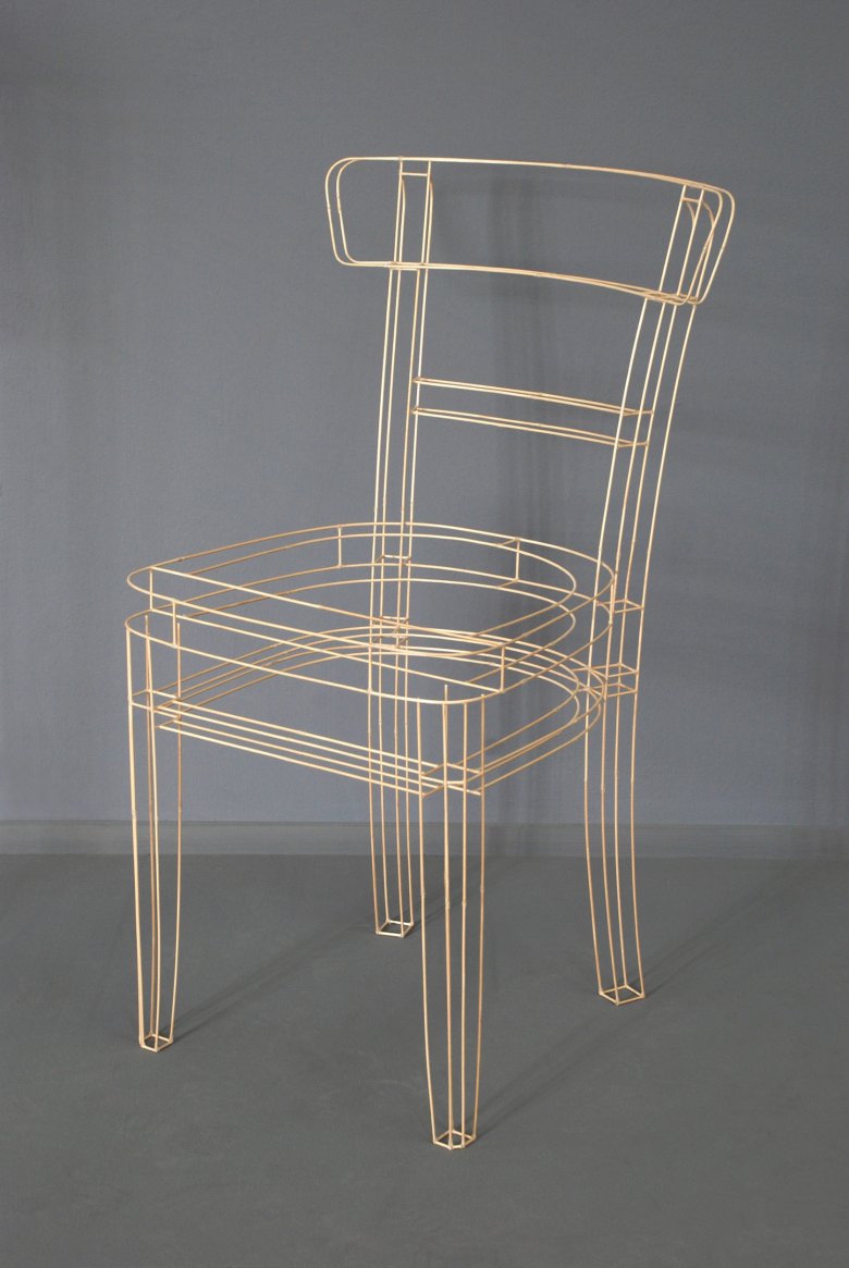 Stuhl 2 (serie Zeichnungen im Raum)