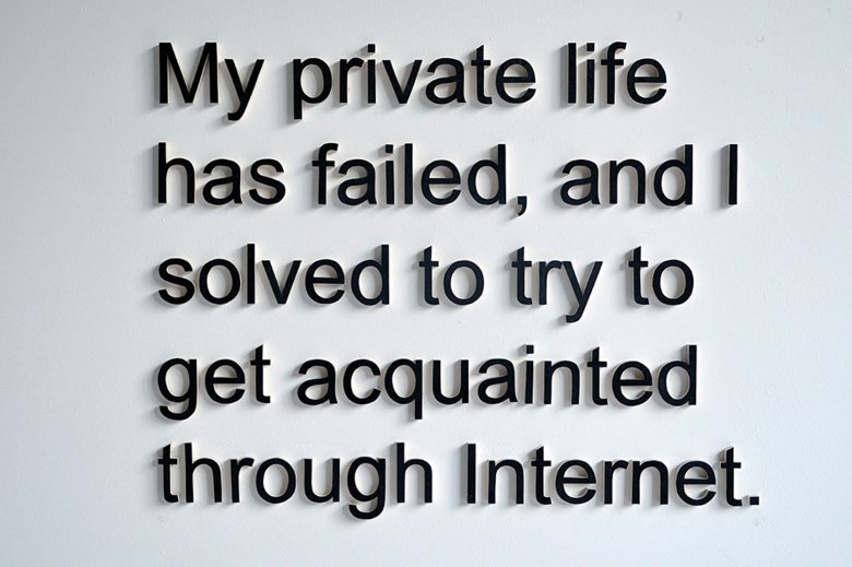 My private life has failed, and I solved to try to get acquainted through internet