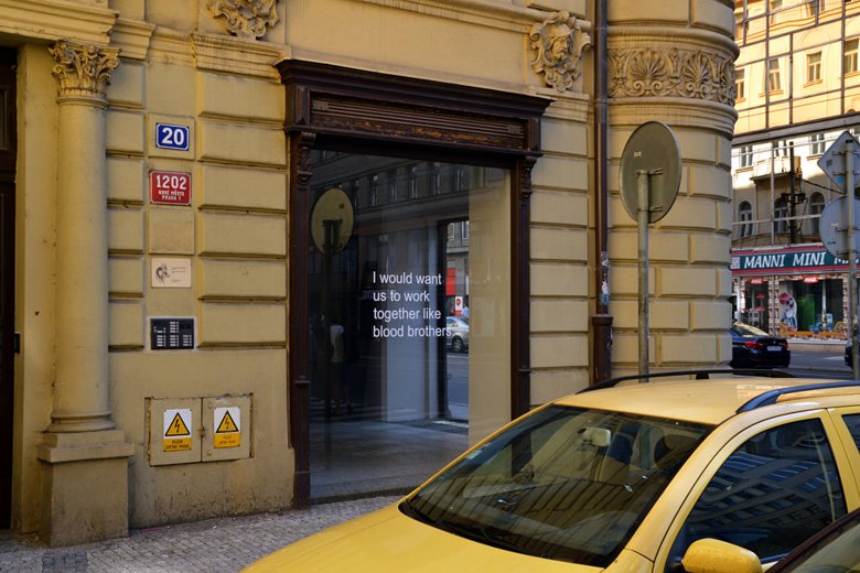 I would want us to work together like blood brothers 