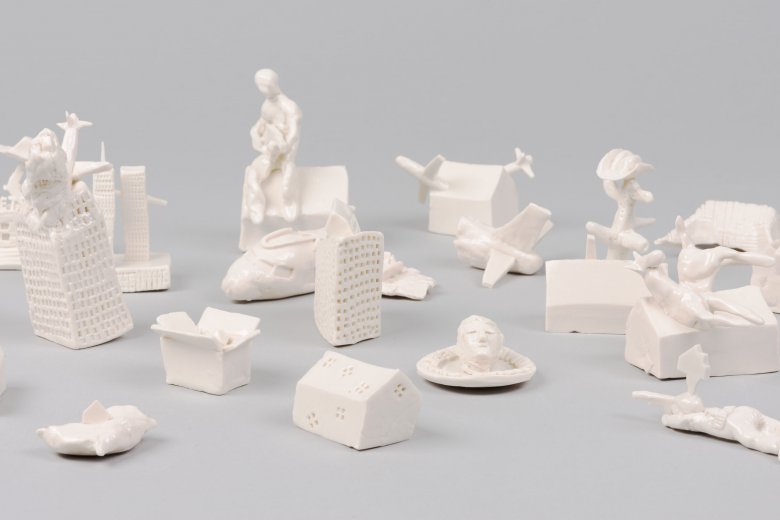 porseleinen huisjes (Schoonheid van nutteloze arbeid)