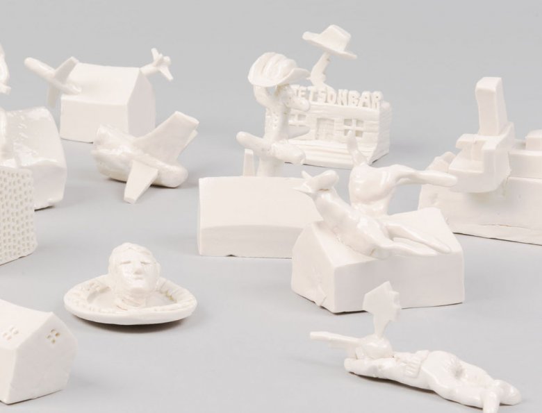 porseleinen huisjes (Schoonheid van nutteloze arbeid)